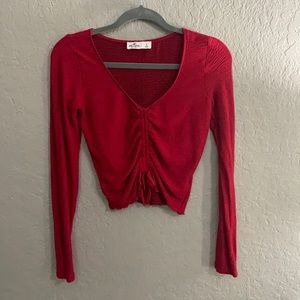 Hollister Long Sleeve crop top